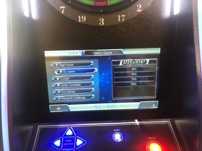 Dart Machine-Electronic Coin Operated Take Aim Deluxe Dart, With On Line , Brand New with LED Lighting-, Heavy Duty, Coin Operated, Commercial Grade With Free Play Option - Image 4