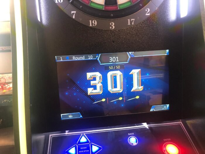 Dart Machine-Electronic Coin Operated Take Aim Deluxe Dart, With On Line , Brand New with LED Lighting-, Heavy Duty, Coin Operated, Commercial Grade With Free Play Option - Image 8