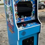 POPEYE ARCADE GAME WITH LOTS OF NEW PARTS-SHARP-HEAVY DUTY, COIN OPERATED, COMMERCIAL GRADE WITH FREE PLAY OPTION