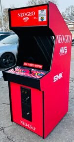 NEO GEO ARCADE GAME, COMES WITH LOTS OF NEW PARTS-EXTRA SHARP-HEAVY DUTY, COIN OPERATED, COMMERCIAL GRADE WITH FREE PLAY OPTION - Image 4