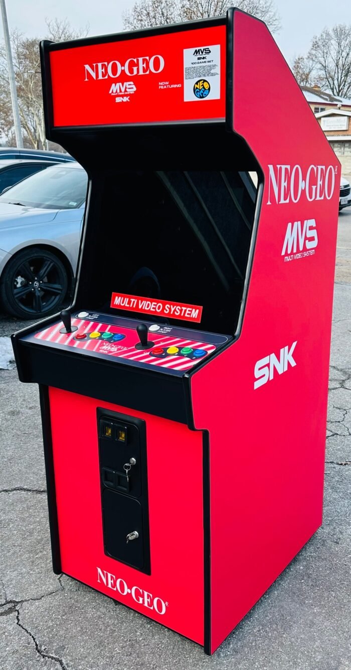 NEO GEO ARCADE GAME, COMES WITH LOTS OF NEW PARTS-EXTRA SHARP-HEAVY DUTY, COIN OPERATED, COMMERCIAL GRADE WITH FREE PLAY OPTION - Image 4