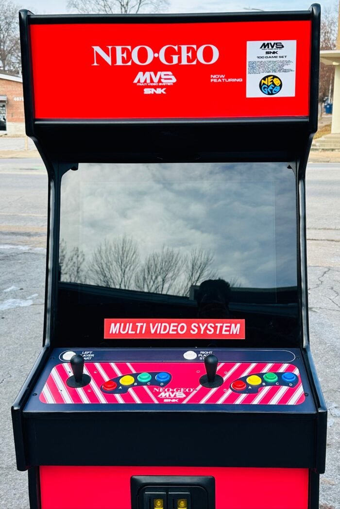 NEO GEO ARCADE GAME, COMES WITH LOTS OF NEW PARTS-EXTRA SHARP-HEAVY DUTY, COIN OPERATED, COMMERCIAL GRADE WITH FREE PLAY OPTION - Image 5