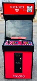 NEO GEO ARCADE GAME, COMES WITH LOTS OF NEW PARTS-EXTRA SHARP-HEAVY DUTY, COIN OPERATED, COMMERCIAL GRADE WITH FREE PLAY OPTION - Image 2