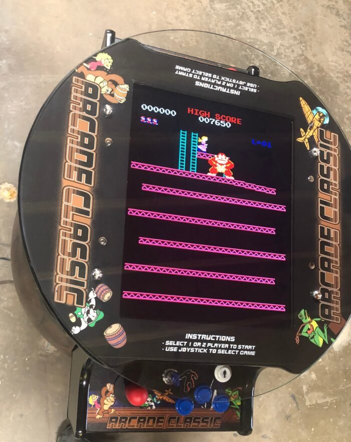 Cocktail  Arcade- Win Barrel Style With 60 Games, Coin Operated, Brand New, Free Shipping - Image 4