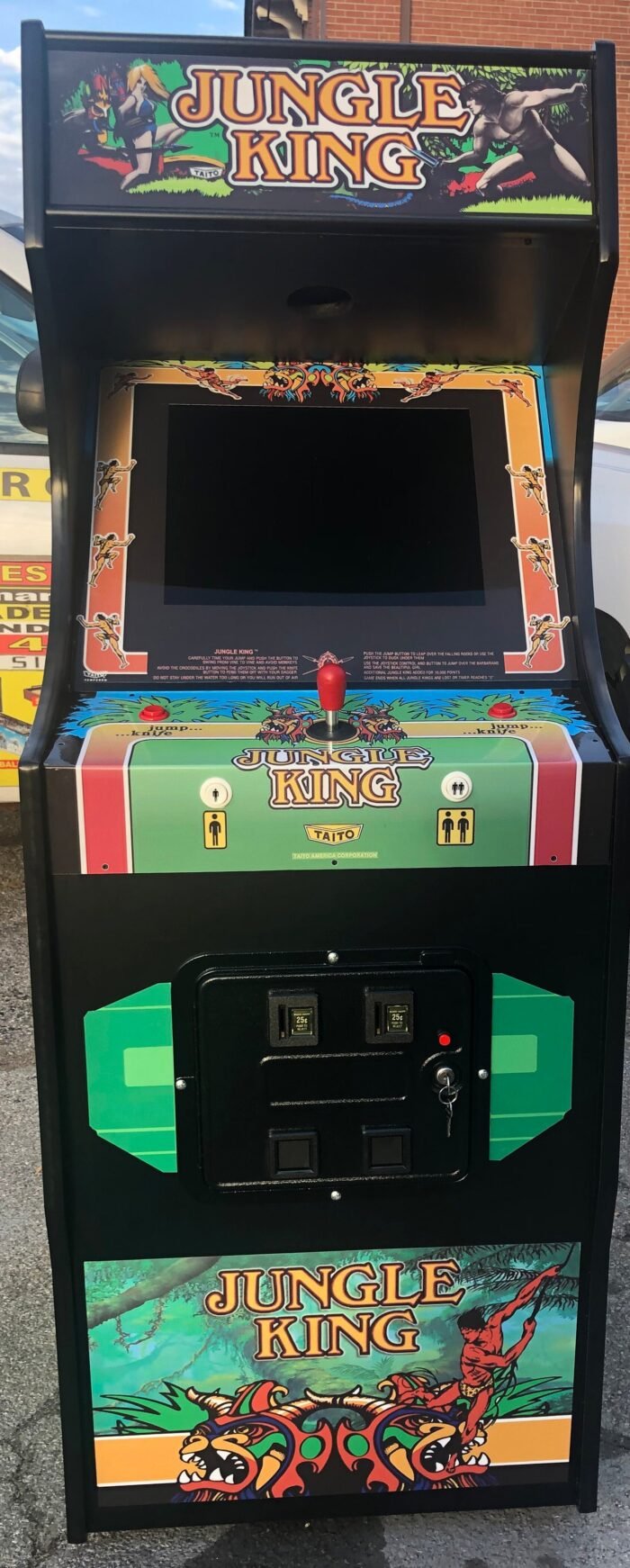 Jungle King Arcade, Look New With All New Parts-HEAVY DUTY, COIN OPERATED, COMMERCIAL GRADE WITH FREE PLAY OPTION - Image 2