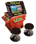 Abvideo arcades Cocktail Arcade Machine 3505 Tilt Up Wood Retro Wood - Image 3