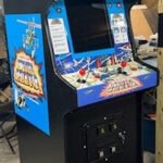 TWIN COBRA ARCADE GAME-HEAVY DUTY, COIN OPERATED, COMMERCIAL GRADE WITH FREE PLAY OPTION