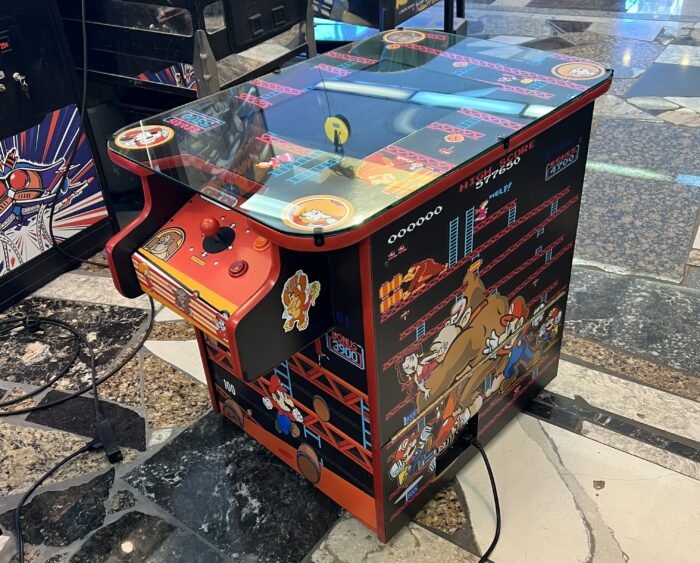 Donkey Kong Cocktail Arcade - Plays 60 games - Lots of New Parts -  Free Shipping - Image 7