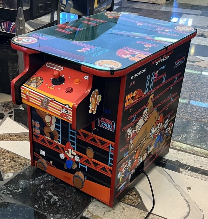 Donkey Kong Cocktail Arcade - Plays 60 games - Lots of New Parts -  Free Shipping - Image 9
