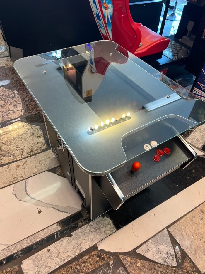 COCKTAIL ARCADE 3-PANEL GAME WITH CUSTOM GRAPHICS OF YOUR CHOICE - PLAYS OVER 3000 GAMES - COIN OPERATED, BRAND NEW, FREE SHIPPING - Image 2