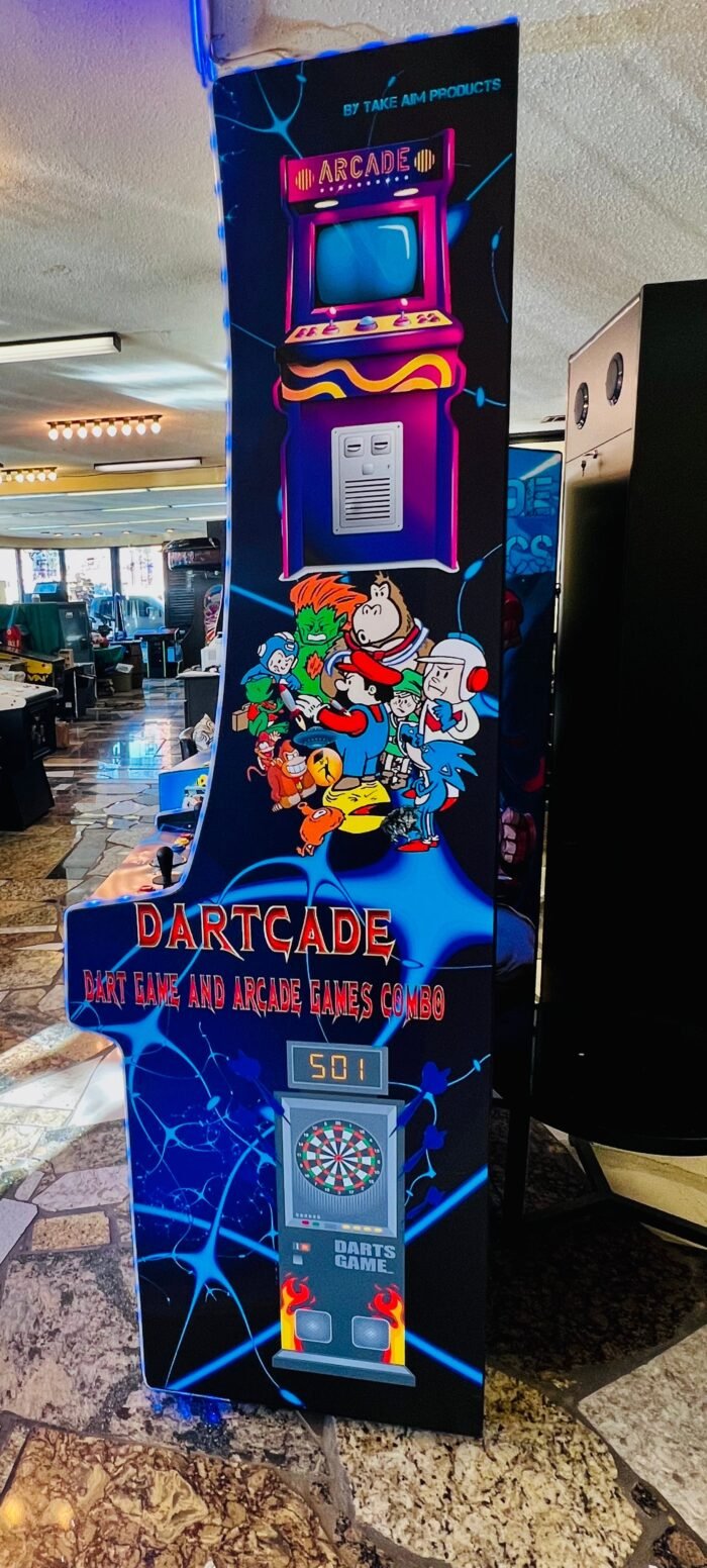 DARTCADE WITH ART WORK BY TAKE AIM DART - BRAND NEW, HEAVY DUTY, COMMERCIAL GRADE - PERFECT FOR HOME AND BUSINESS - Image 5