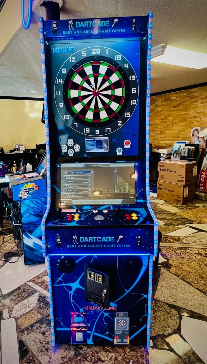 DARTCADE WITH ART WORK BY TAKE AIM DART - BRAND NEW, HEAVY DUTY, COMMERCIAL GRADE - PERFECT FOR HOME AND BUSINESS - Image 3