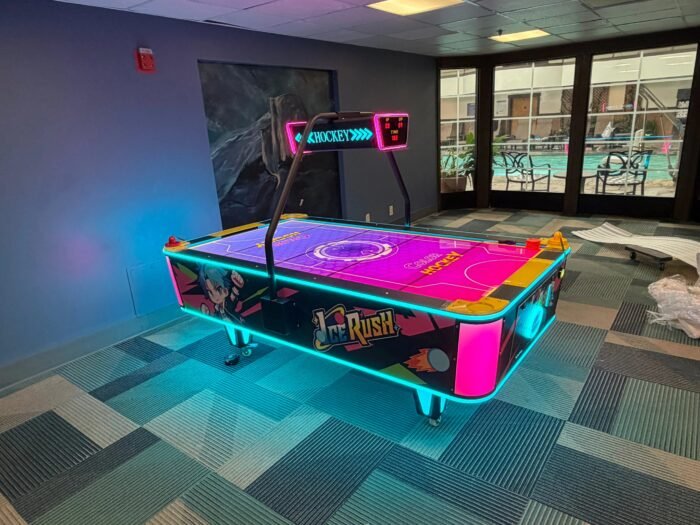 Ice Rush™ Air Hockey Neon Light Table - Image 18