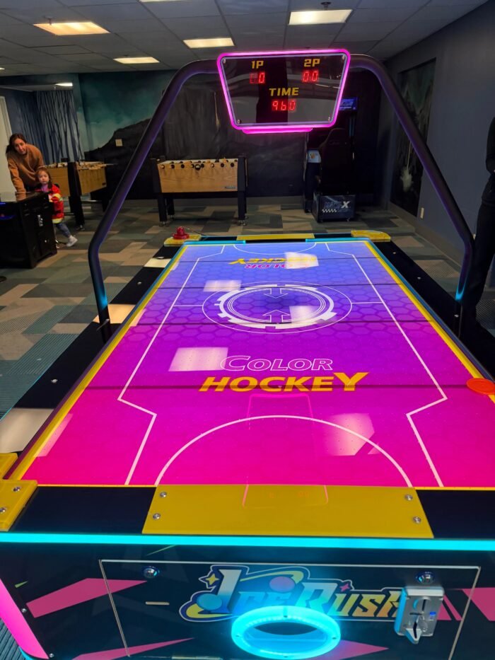 Ice Rush™ Air Hockey Neon Light Table - Image 9
