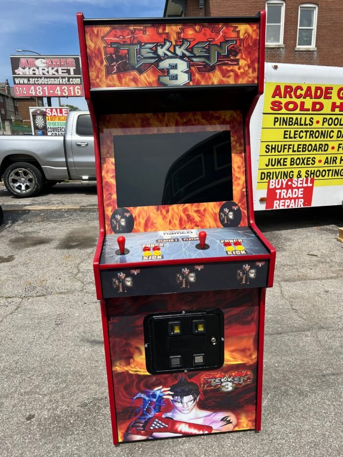 Tekken 3-WITH ALL NEW PARTS-SHARP-HEAVY DUTY, COIN OPERATED, COMMERCIAL GRADE WITH FREE PLAY OPTION - Image 6
