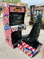 SPEED UP DRIVING GAME REFURBISHED- NEW MONITOR-HEAVY DUTY, COIN OPERATED, COMMERCIAL GRADE WITH FREE PLAY OPTION - Image 3