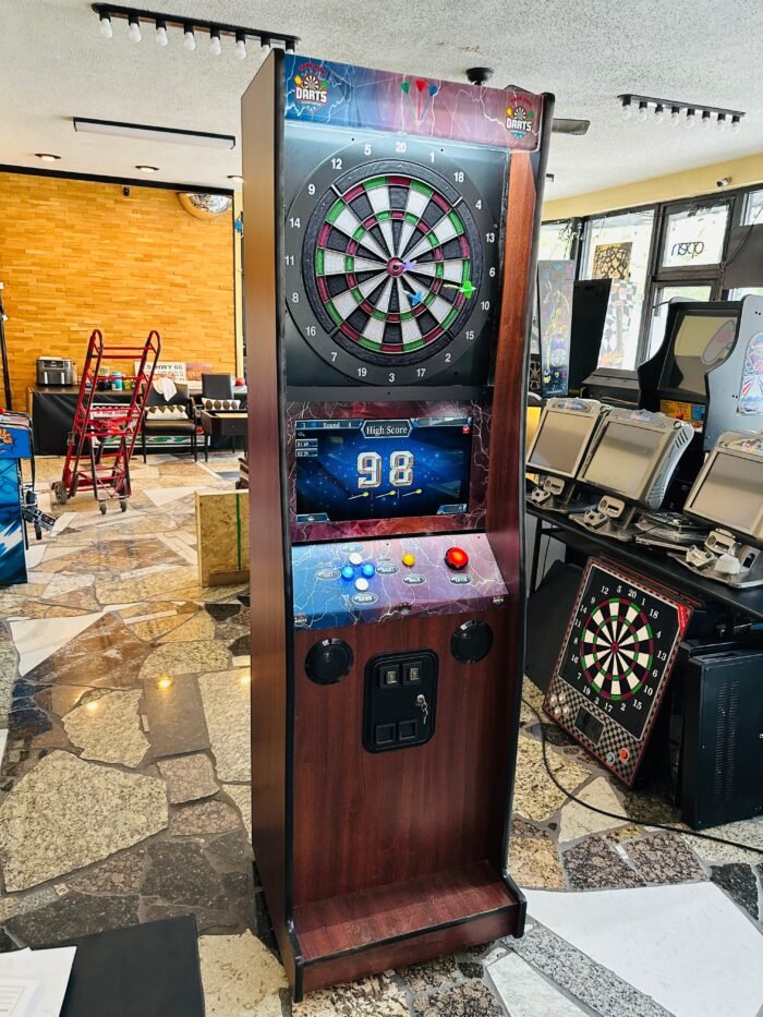 CHERRY DART MACHINE-TAKE AIM ELECTRONIC COIN OPERATED DART BOARD - BRAND NEW FOR HOME AND BUSINESS - Image 7