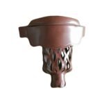 Imperial Cast Iron Brown/Brown Smooth Shield of 6