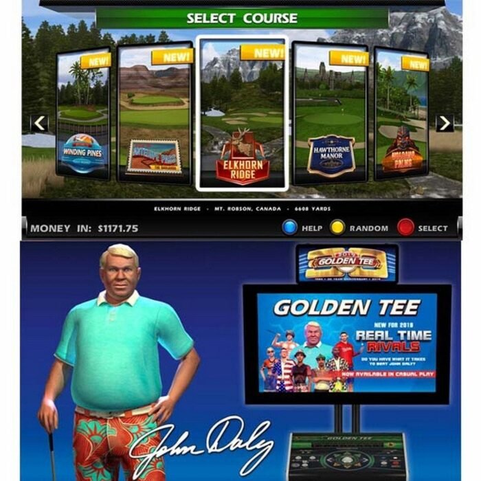 Incredible Technologies 2021 Golden Tee Home Edition (Golden Tee 2022 Update) - Image 3