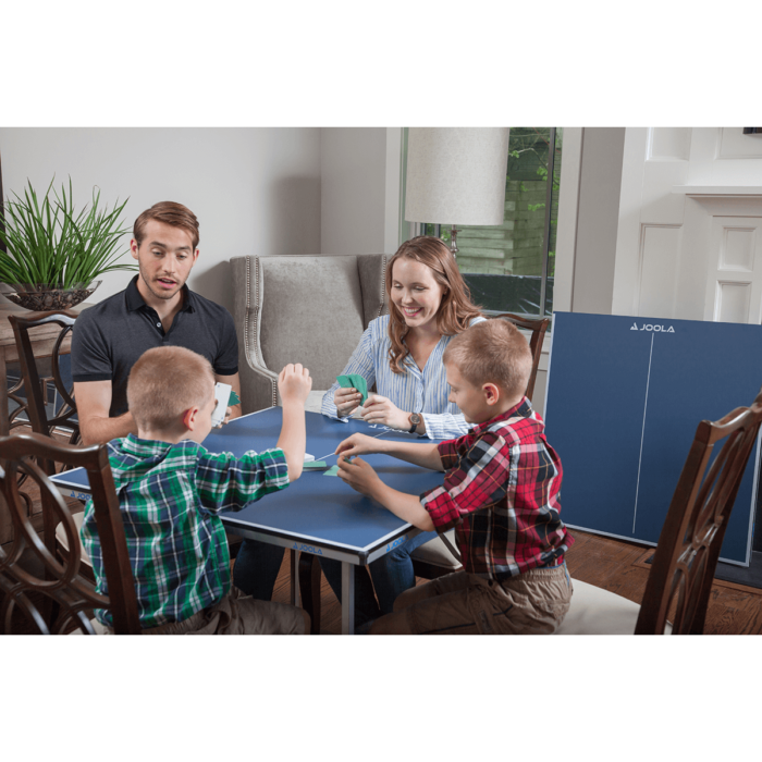 JOOLA Midsize Blue Table Tennis Table - Image 5