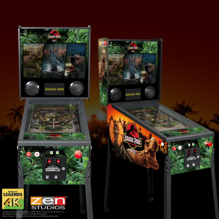 AtGames Affordable Financing Legends Pinball 4KP Jurassic Park [SE] Initial Payment $500 - Image 2