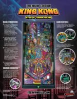 Premium King Kong: Myth of Terror Island Pinball Machine by Stern Pinball - Image 2