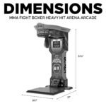 MMA Fight Boxer - Heavy Hit Arena | Boxing Arcade Machine with Neon Lights - Image 8
