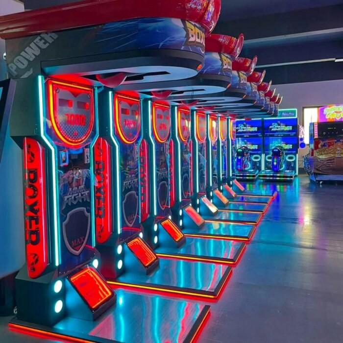 MMA Fight Boxer - Heavy Hit Arena | Boxing Arcade Machine with Neon Lights - Image 9