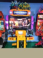 MN-EL9043 Wholesale for Transformers Double Gun Video Screen Arcade Game Machine Dual Shooter Game Board English Transformer Steel