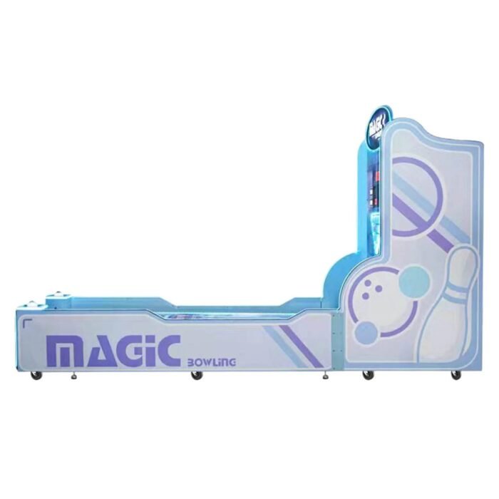 Magic Bowling Strike Zone™ Arcade with Real Pins and Neon Lights - Image 3