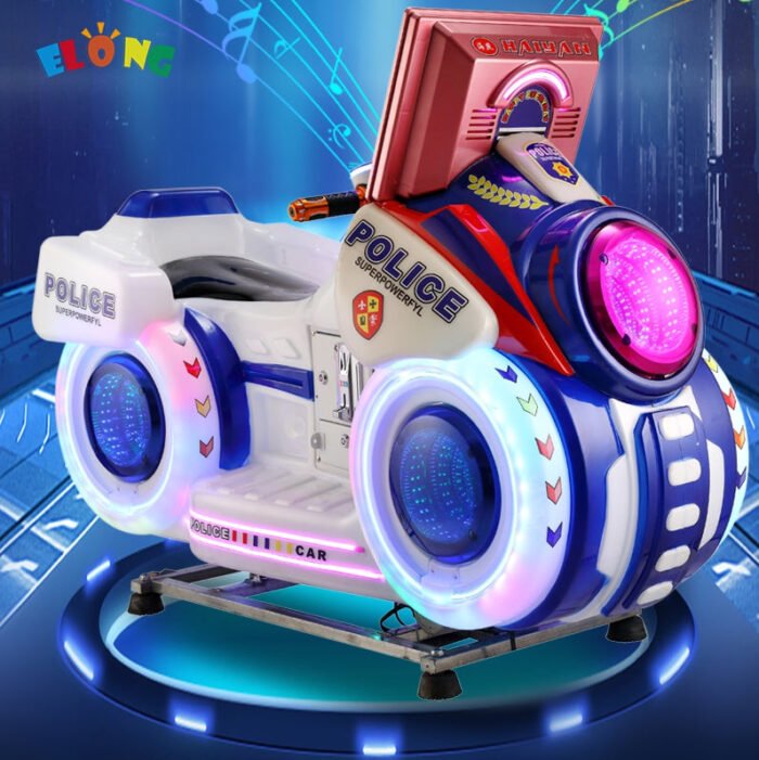 Kiddie Rides - 3D interactive patrol motorcycle - Image 3