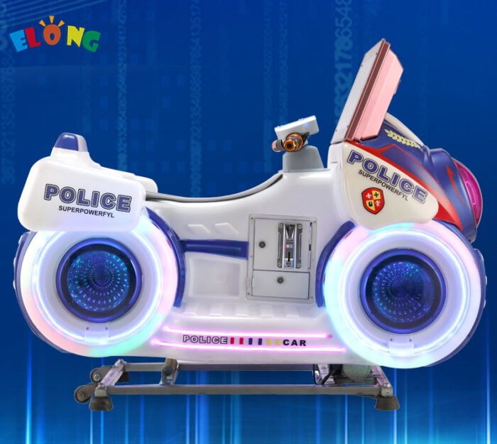 Kiddie Rides - 3D interactive patrol motorcycle - Image 6