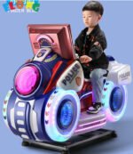 Kiddie Rides - 3D interactive patrol motorcycle - Image 7