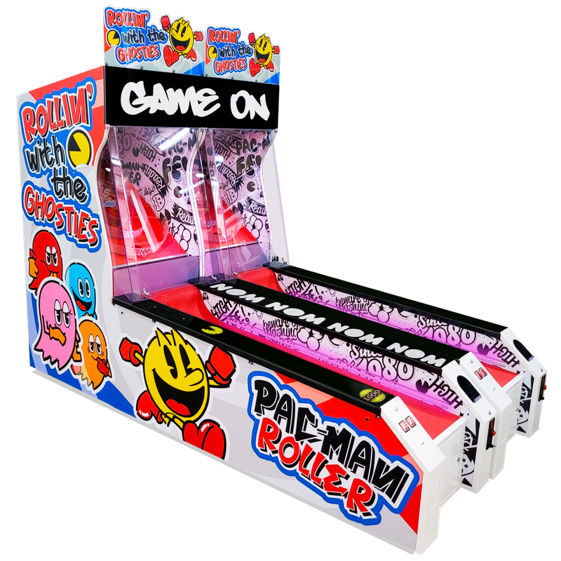 Namco-Pac-Man-Alley-Roller-Machine Namco Pac-Man Alley Roller Machine - Image 1
