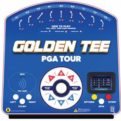 PGA Golden Tee Control Panel