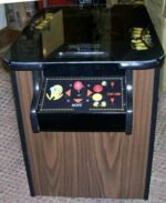 PACMAN COCKTAIL ARCADE , PLAYS MS PACMAN AND GALAGA TOO-FREE SHIPPING- 1 YEAR PARTS WARRANTY - Image 2