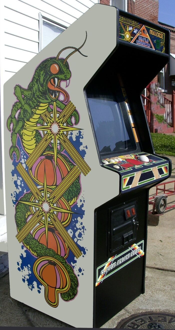 CENTIPEDE, MILLIPEDE AND MISSILE COMMAND ARCADE - New Parts, Heavy Duty, Coin Operated, Commercial Grade With Free Play Option - Image 2