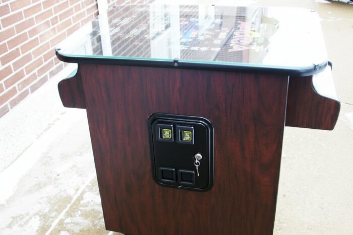 RETRO CLASSIC COCKTAIL ARCADE MACHINE – MULTI-GAME SYSTEM – FREE SHIPPING WITH THE OPTION  USE YOUR OWN CUSTOM GRAPHIC– 1-YEAR WARRANTY - Image 4