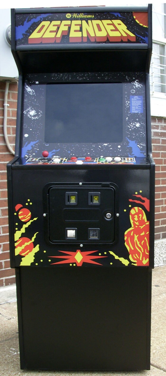 Defender Arcade With All New Parts- HEAVY DUTY, COIN OPERATED, COMMERCIAL GRADE WITH FREE PLAY OPTION - Image 2