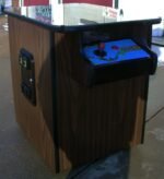 MS PACMAN COCKTAIL ARCADE IN WALNUT , PLAYS MS PACMAN AND GALAGA TOO-FREE SHIPPING- 1 YEAR PARTS WARRANTY - Image 5