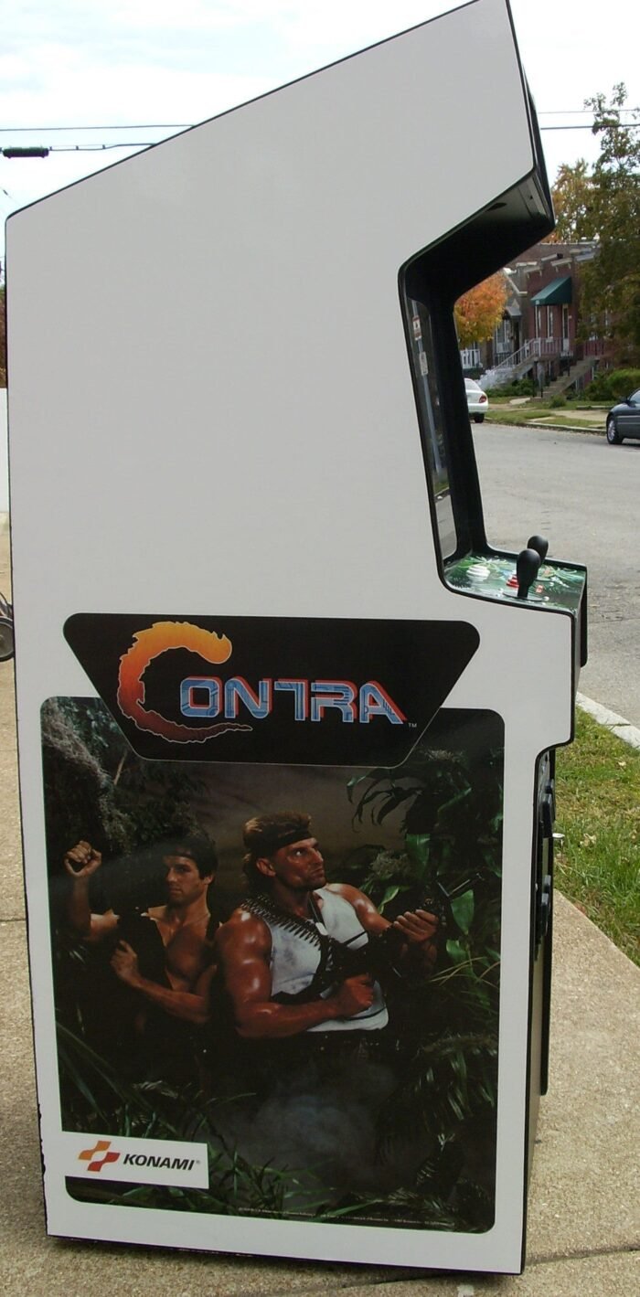 CONTRA ARCADE GAME WITH LOTS OF NEW PARTS- EXTRA SHARP-HEAVY DUTY, COIN OPERATED, COMMERCIAL GRADE WITH FREE PLAY OPTION - Image 5