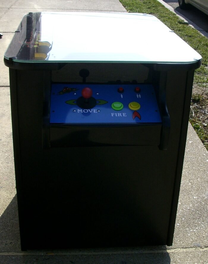 GALAGA COCKTAIL ARCADE, PLAYS MS PACMAN TOO- NEW - ONE YEAR PARTS WARRANTY-FREE SHIPPING - Image 4