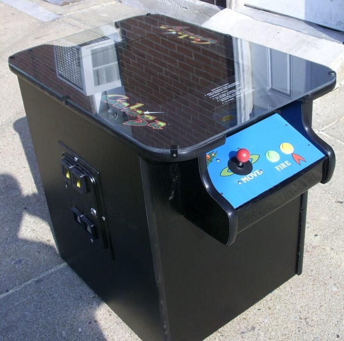 GALAGA COCKTAIL ARCADE, PLAYS MS PACMAN TOO- NEW - ONE YEAR PARTS WARRANTY-FREE SHIPPING - Image 2