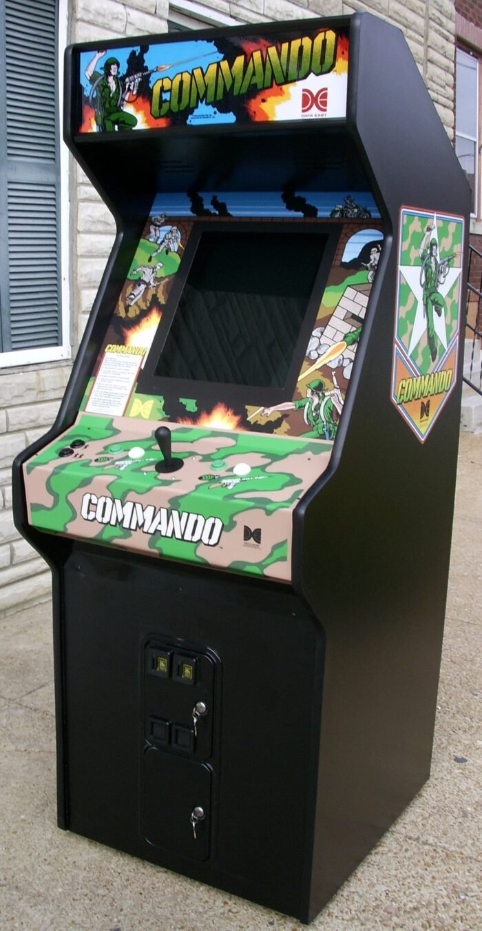 COMMANDO ARCADE VIDEO GAME- New Parts, Heavy Duty, Coin Operated, Commercial Grade With Free Play Option - Image 5