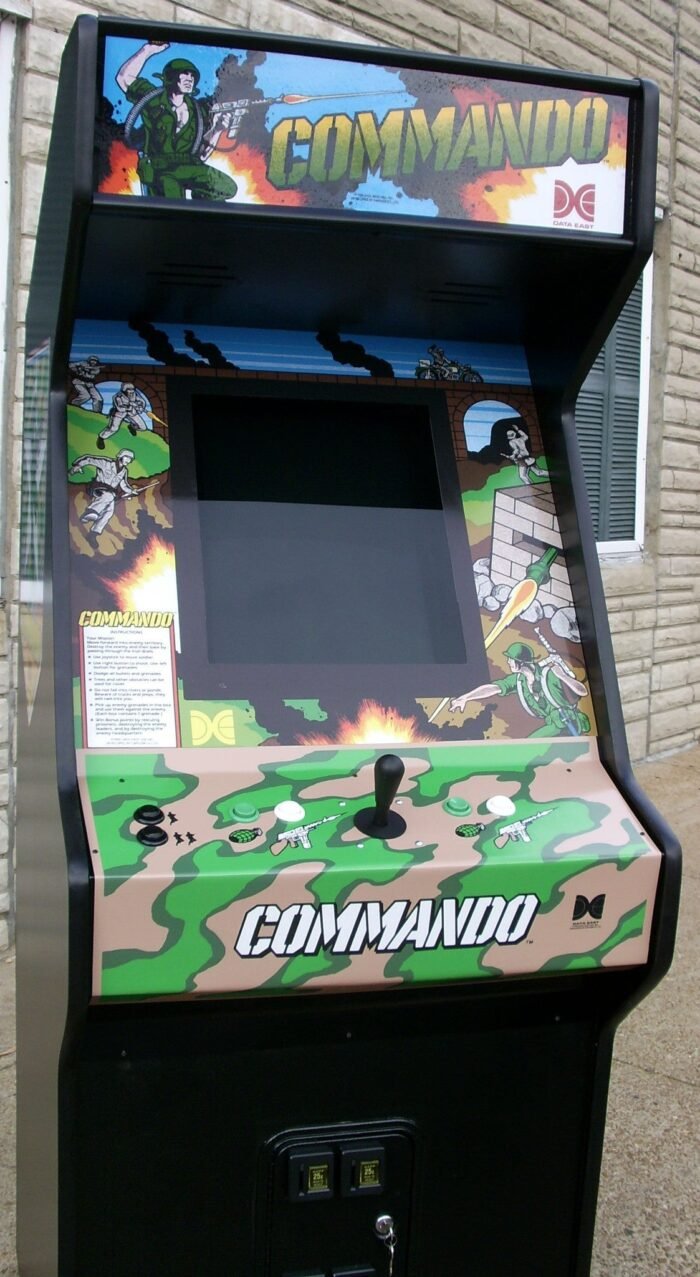 COMMANDO ARCADE VIDEO GAME- New Parts, Heavy Duty, Coin Operated, Commercial Grade With Free Play Option - Image 6
