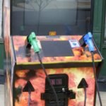 MAXIMUM FORCE GUN GAME ARCADE- EXTRA SHARPS WITH LOTS OF NEW PARTS-HEAVY DUTY, COIN OPERATED, COMMERCIAL GRADE WITH FREE PLAY OPTION