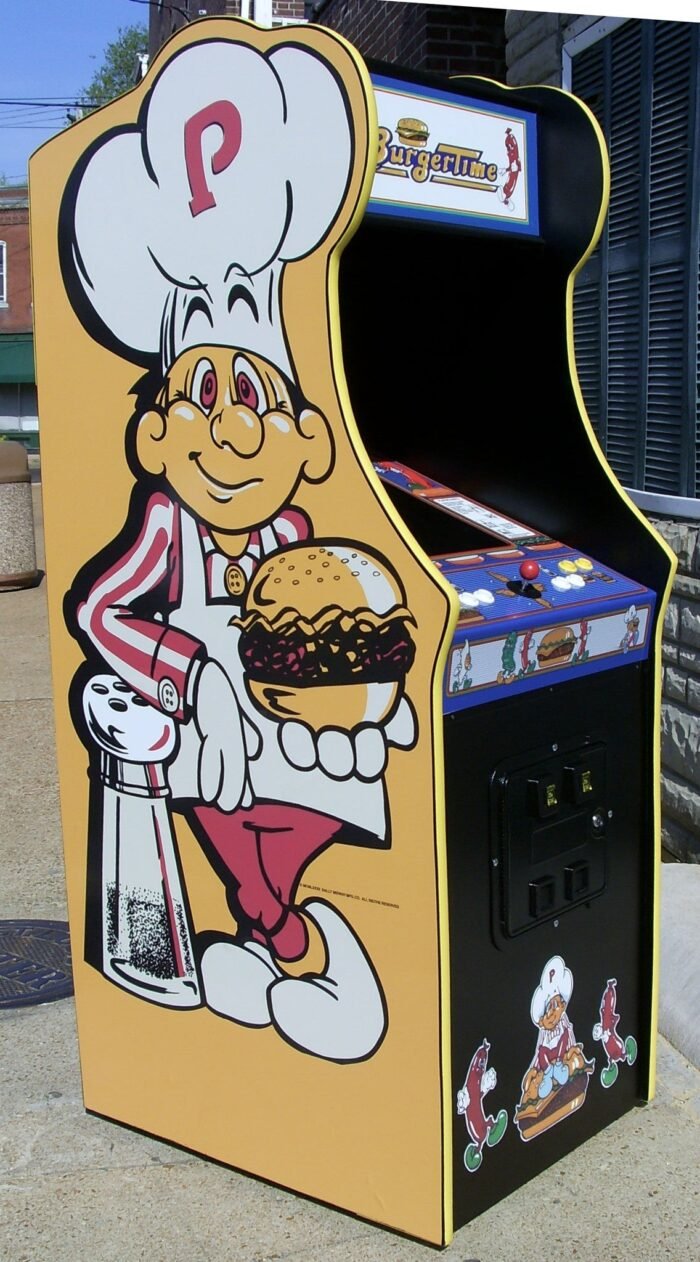 Burger Time Arcade-Lots Of New Parts- LCD Monitor-New Parts, Heavy Duty, Coin Operated, Commercial Grade With Free Play Option - Image 2