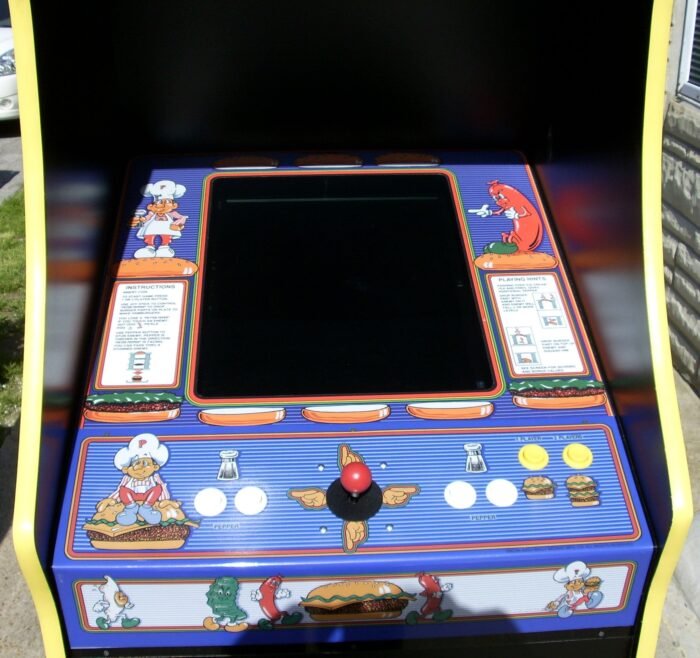 Burger Time Arcade-Lots Of New Parts- LCD Monitor-New Parts, Heavy Duty, Coin Operated, Commercial Grade With Free Play Option - Image 6