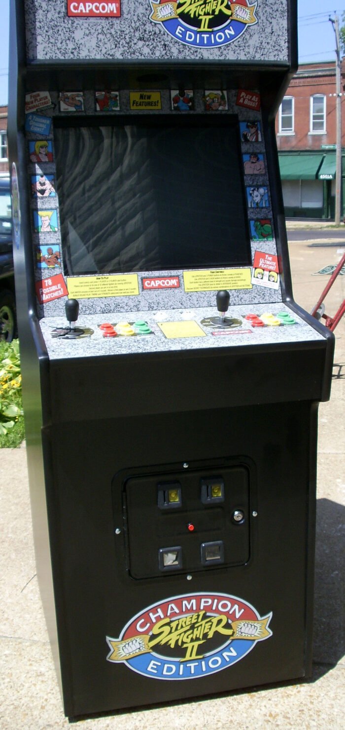 STREET FIGHTERS CHAMPION EDITION ARCADE WITH LOTS OF NEW PARTS- EXTRA SHARP-HEAVY DUTY, COIN OPERATED, COMMERCIAL GRADE WITH FREE PLAY OPTION - Image 6