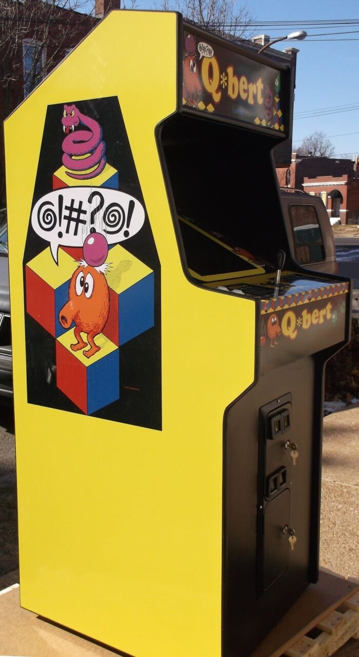 QBERT ARCADE WITH LOTS OF NEW PARTS-SHARP-HEAVY DUTY, COIN OPERATED, COMMERCIAL GRADE WITH FREE PLAY OPTION - Image 2